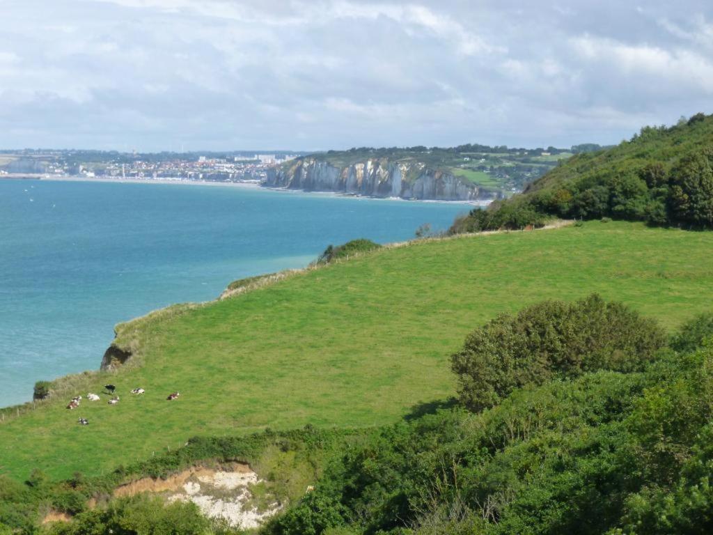 Villa Les Falaises Berneval-le-Grand Luaran gambar